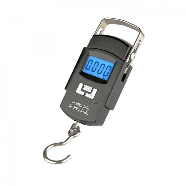 Весы-кантер цифровые Govern wh-a08 до 50 кг Черный (GR-04428)