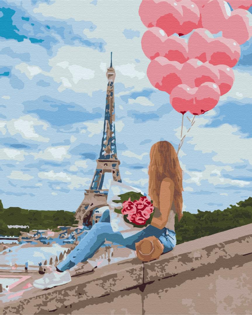 Картина по номерам Brushme Лучший день в Париже 40x50 см (PBS32297) - фото 1 Картина по номерам Brushme Лучший день в Париже 40x50 см (PBS32297) - фото 1
