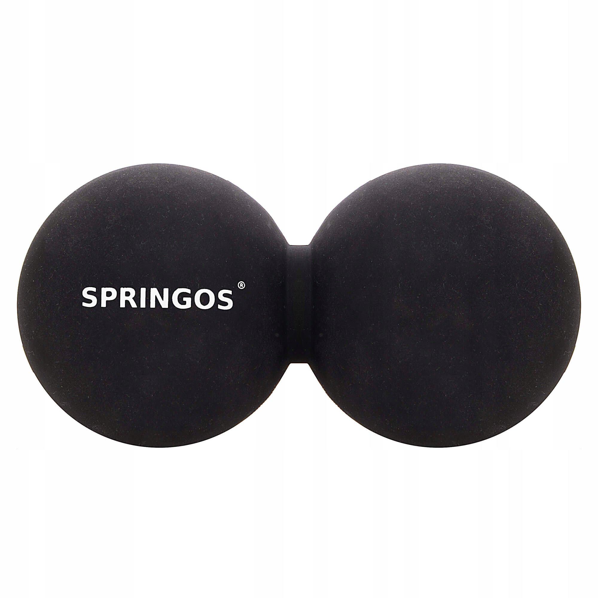 Массажный мяч двойной Springos Lacrosse Double Ball 6,5x13 см (FA0053)