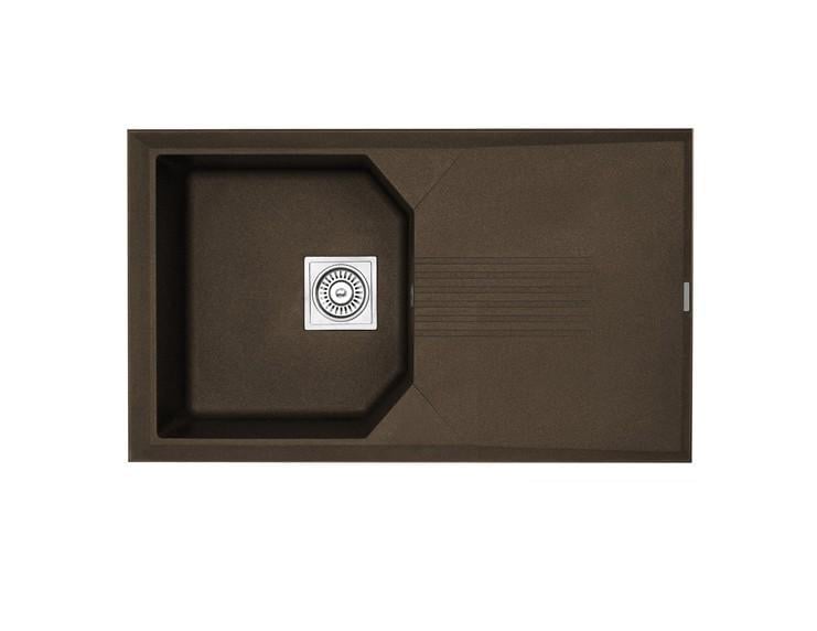 Кухонная мойка LONGRAN HELIX COMPACT 1.0B Коричневый (Chocolate Metallic)