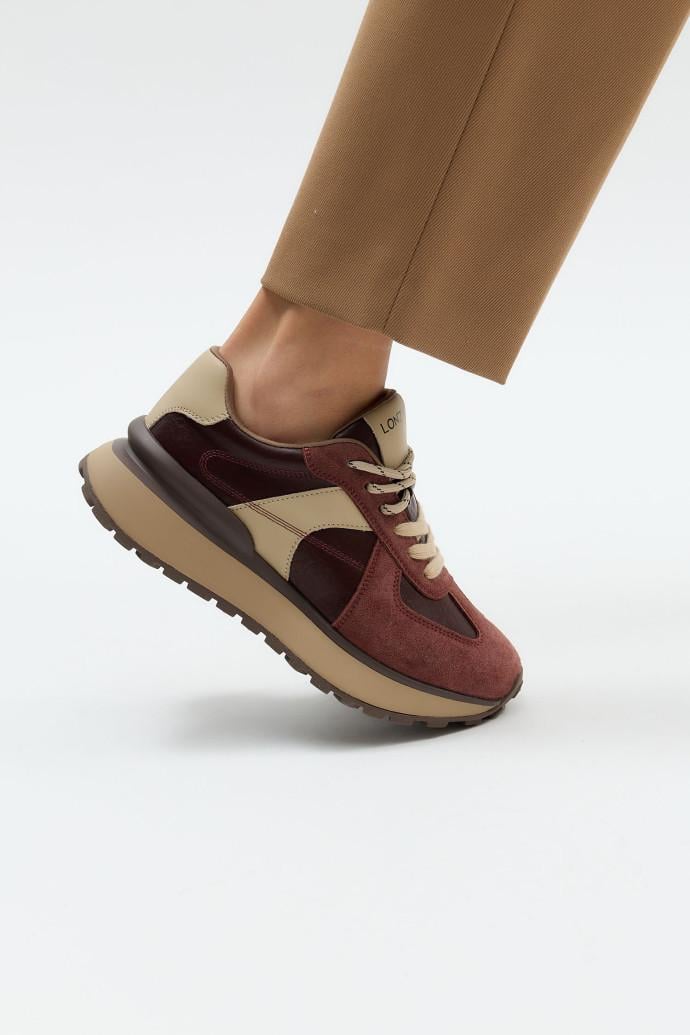 Кроссовки LONZA 204454 р. 39 Красный (21846_39)