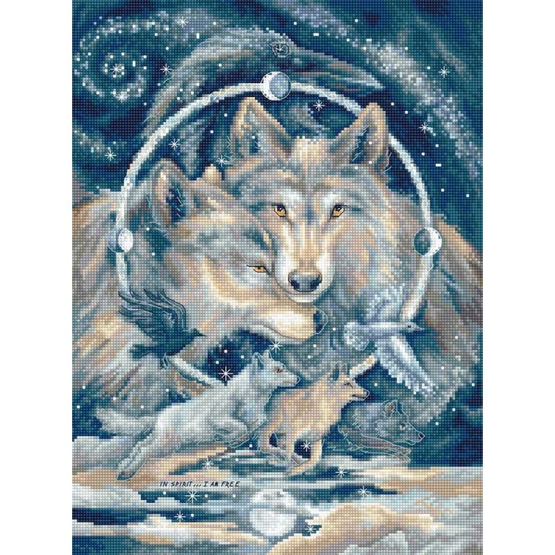 Набор для вышивания крестиком LETISTITCH LETI 955 In spirit I am free (40070) Набор для вышивания крестиком LETISTITCH LETI 955 In spirit I am free (40070)