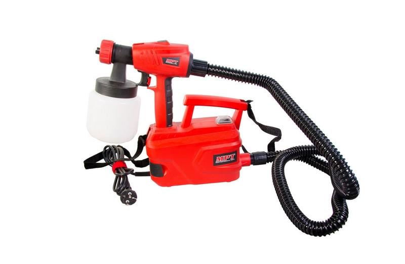 Фарбопульт электрический MPT 500 Вт 800 мл 50 DIN/сек 1,8/2,6 мм 850 мл/мин 1,5-2,5 бар (MESG5005)