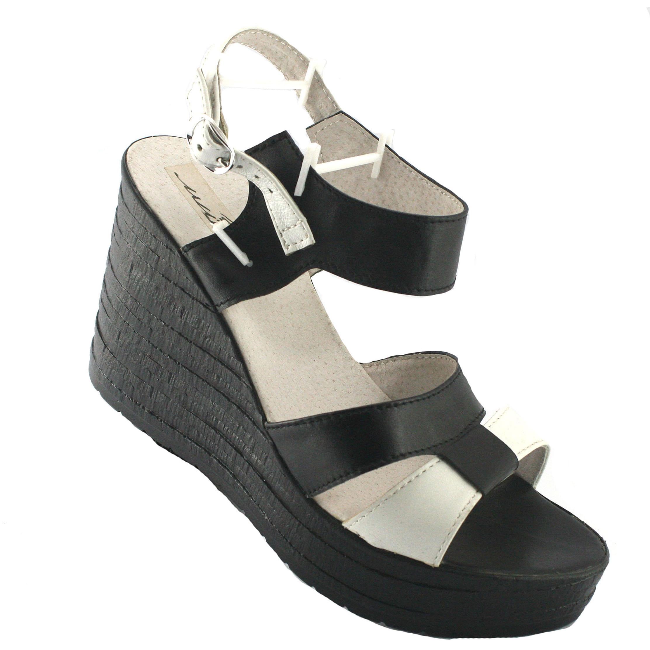 Босоножки женские натуральная кожа р. 36 Черный (114-11-МИ-45 черный)