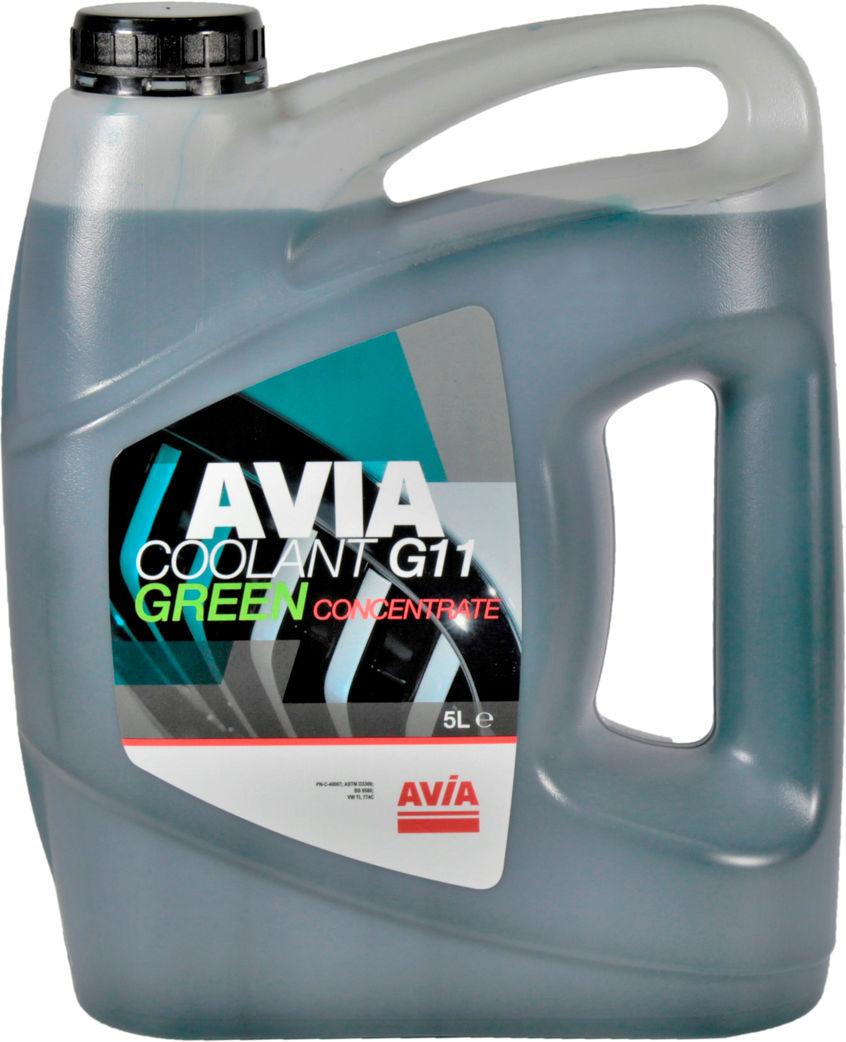 Антифриз концентрат Avia G11 от -50 до +120 5 л Green (0100525)