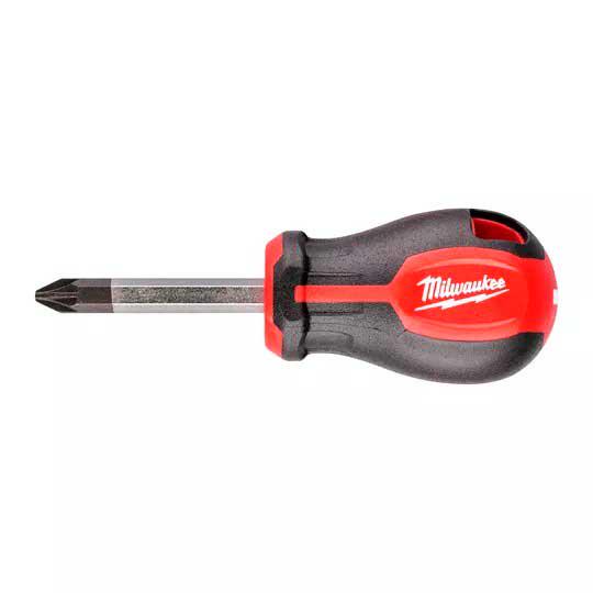 Отвертка магнитная Milwaukee PZ2x45 с трехгранной рукояткой (4932471792)