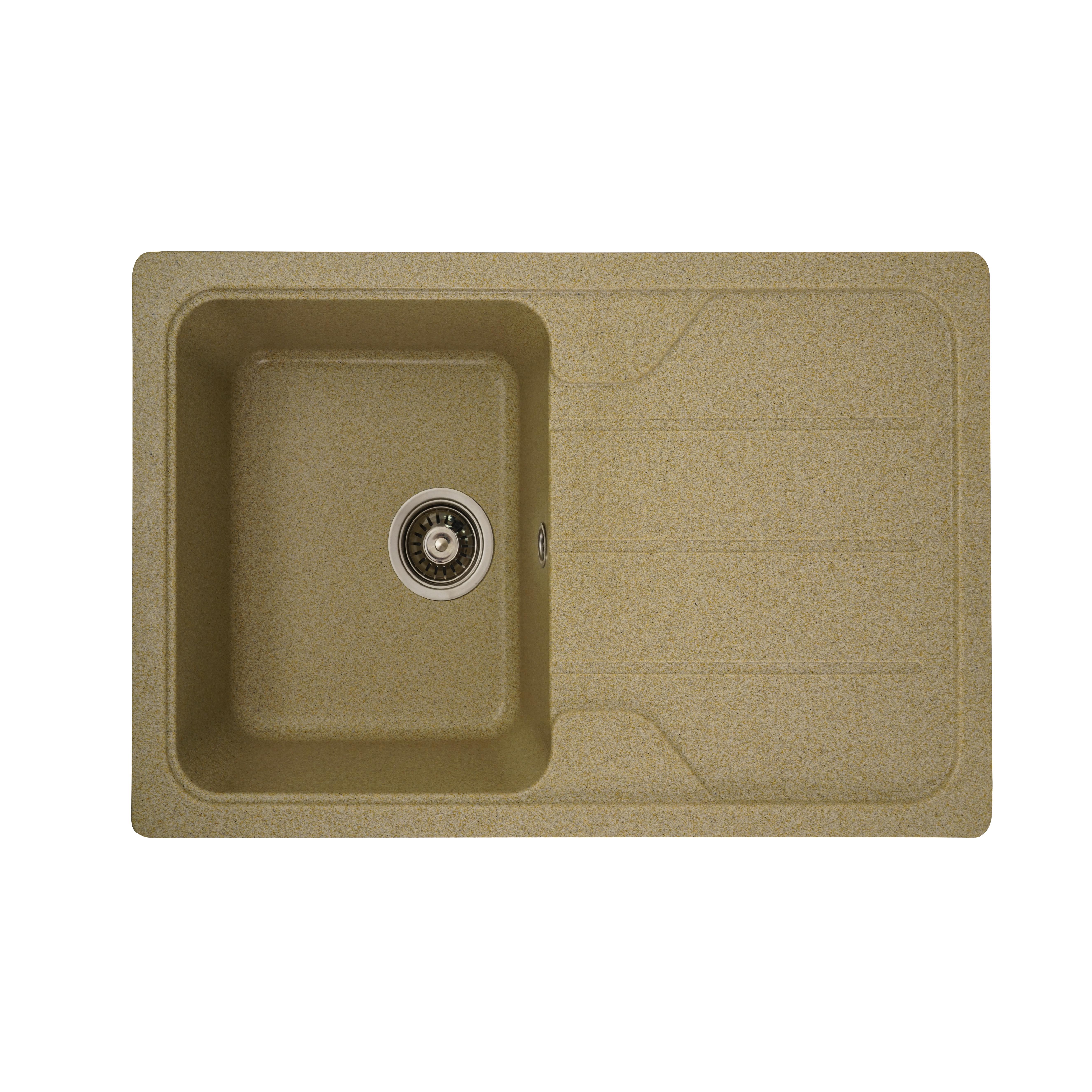 Мойка для кухни Platinum 7850 Verona гранит матовый Бежевый Мойка для кухни Platinum 7850 Verona гранит матовый Бежевый