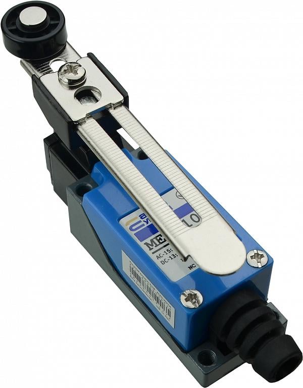 Выключатель концевой АСКО-Укрем МЕ 8108 1NO+1NC регулируемый рычаг с роликом 5A 220 V (A0050030010)