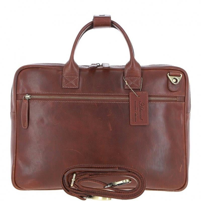 Мужская сумка Ashwood K46 Chestnut (36049)