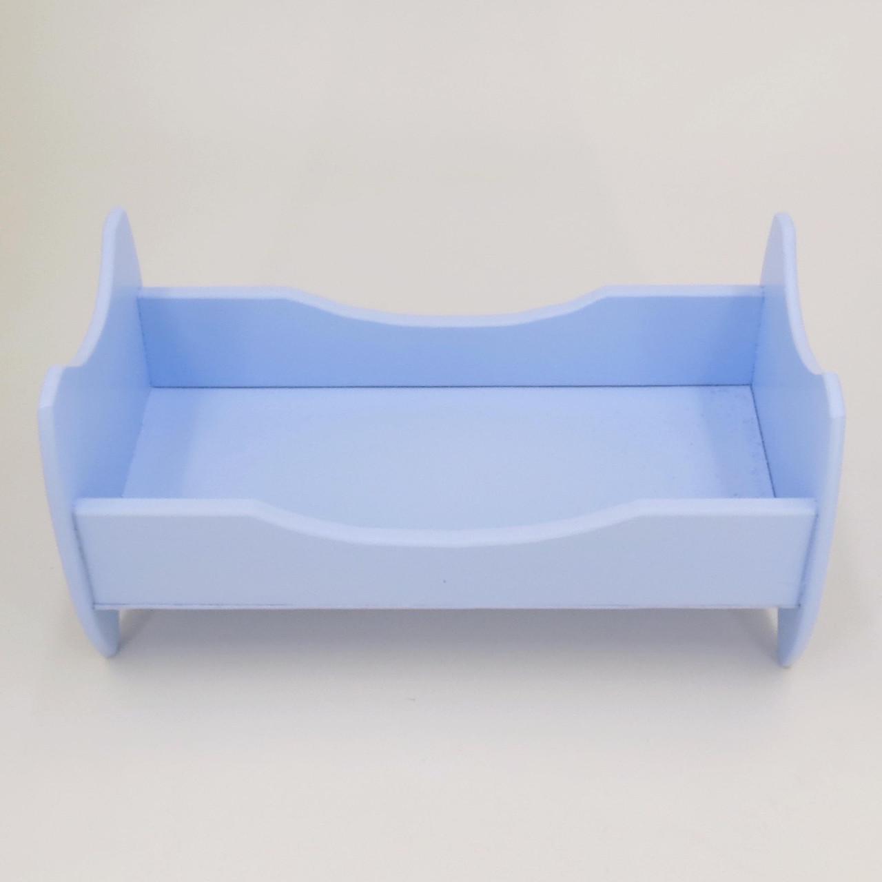 Кровать для кукол из дерева Жасмин Ирис (КРТ-000752) - фото 7