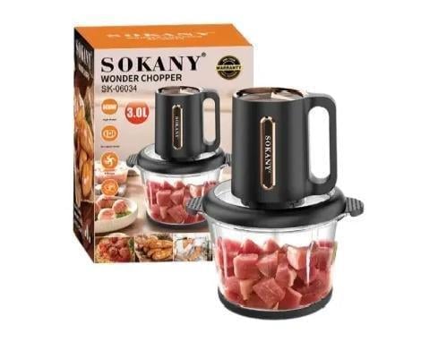 Блендер багатофункціональний Sokany 06034 з ручкою (2665899806)