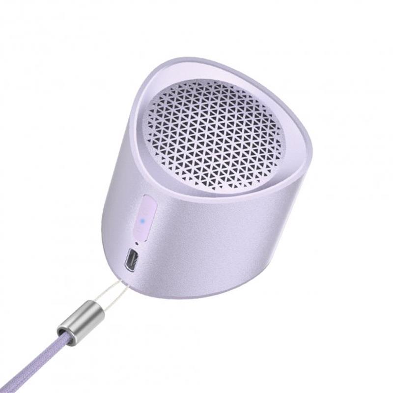 Портативная колонка 5W с IPX7 Bluetooth 500 mAh Фиолетовый (623801) - фото 3