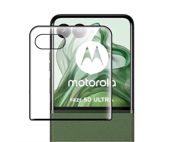 Загартоване захисне скло 3D Full Screen Tempered Glass для Motorola Razr 50 Ultra / Razr+ 2024, Black