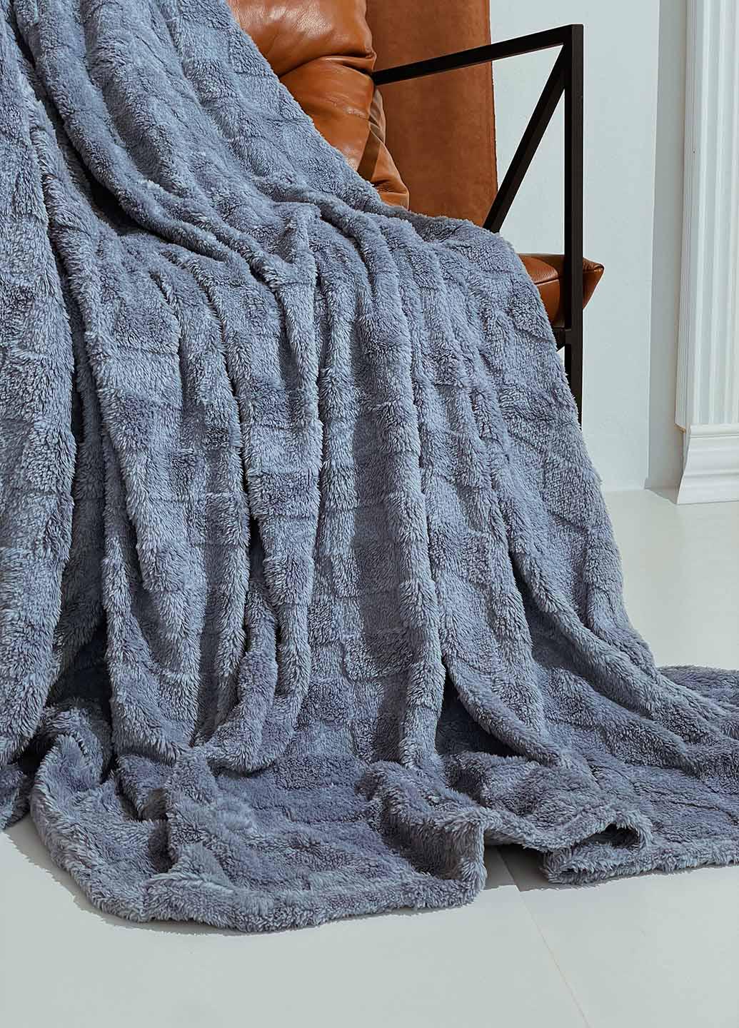 Покрывало велюровое 230х200 см (103222-7) - фото 3 Покрывало велюровое 230х200 см (103222-7) - фото 3