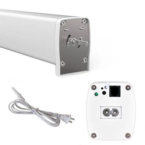 Электропривод-мотор для карниза контроллер Tuya CMD900E ZigBee 22,5 см 2xAAA White (902321) - фото 5