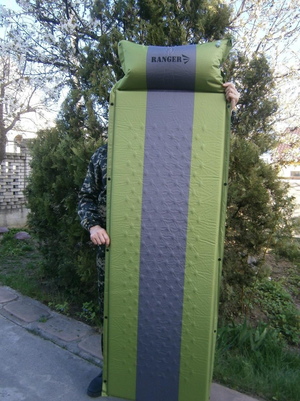 Самонадувний килимок коврик Ranger Tibet - RA 6632 195 х 60 х 3 см - фото 11 Самонадувний килимок коврик Ranger Tibet - RA 6632 195 х 60 х 3 см - фото 11