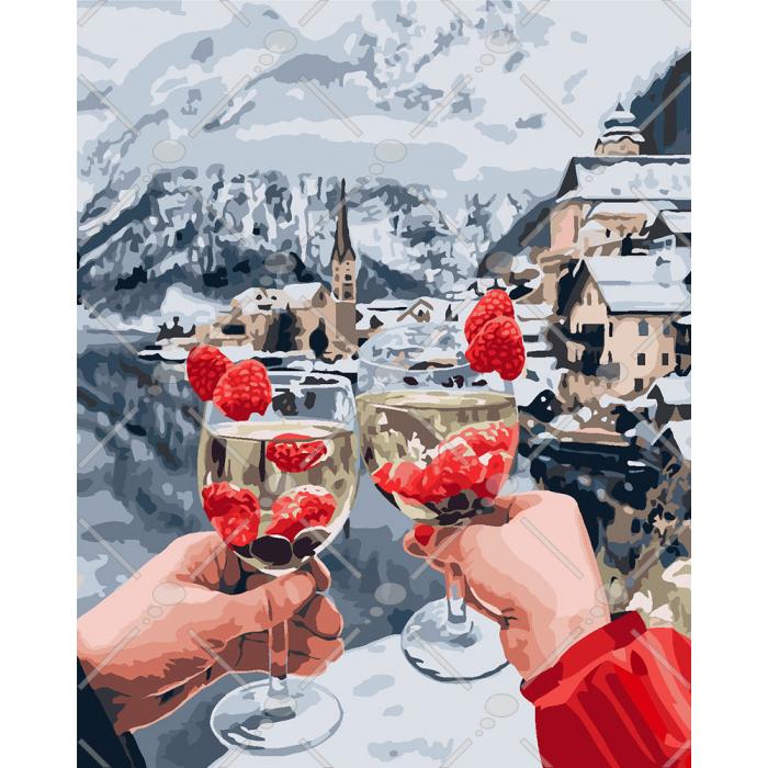 Картина по номерам Игристое настроение