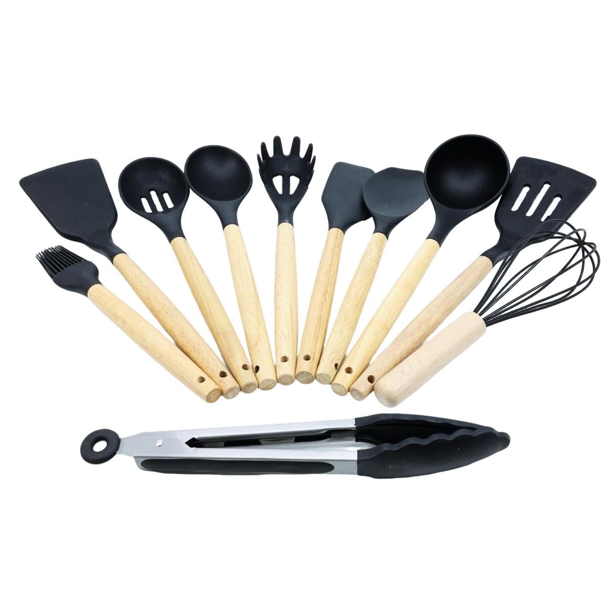 Набір кухонного приладдя Kitchen Set силікон 12 пр. (0356) Набір кухонного приладдя Kitchen Set силікон 12 пр. (0356)