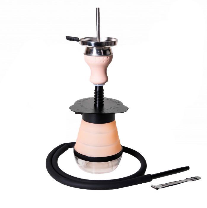 Кальян Amy Deluxe Bubble Bag на 1 персону 40 см Персиковый (1142329498)