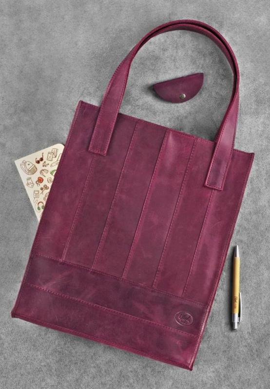 Сумка шоппер BlankNote Бетсі Бордовий (BN-BAG-10-vin) - фото 2