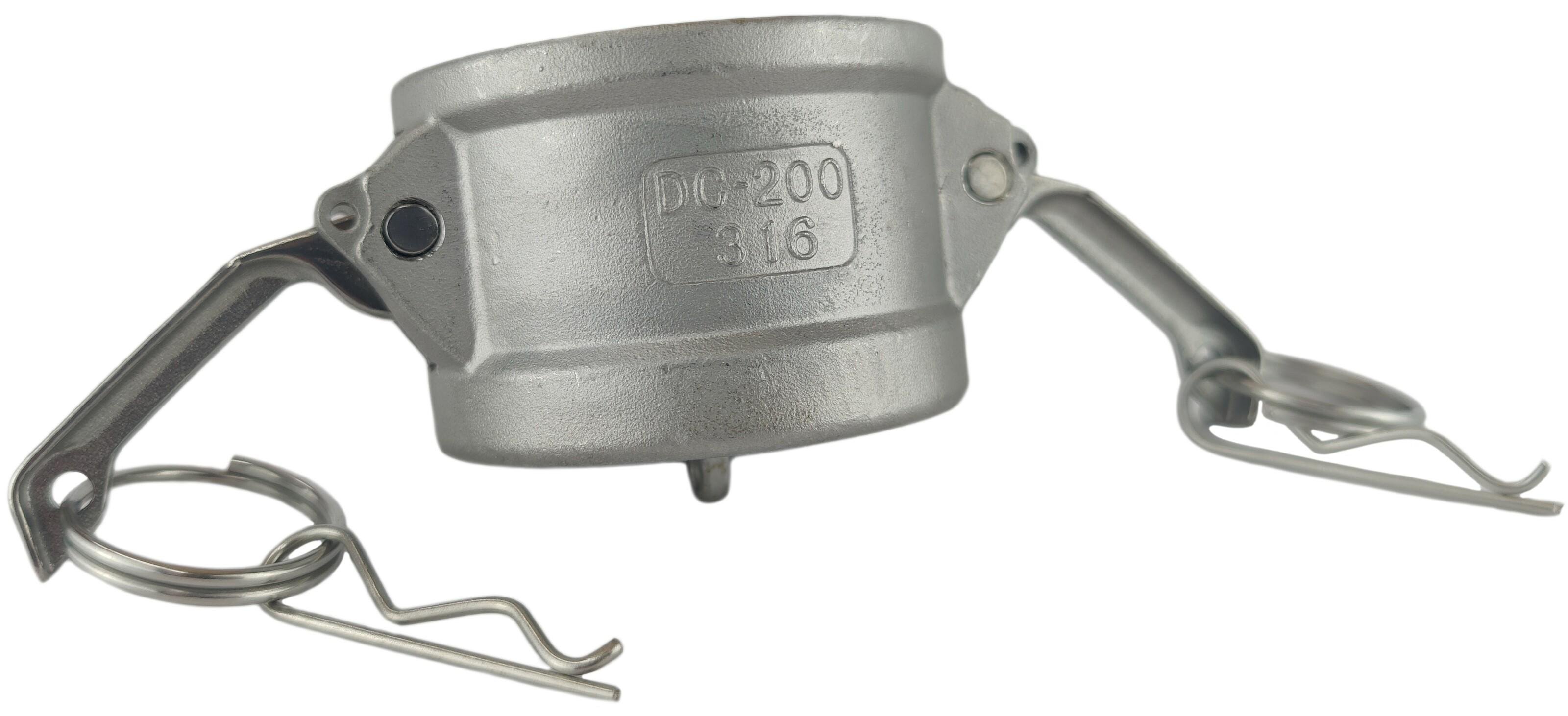 Муфта camlock тип DС для штуцеров ШРЗ нержавеющая сталь DC-200 2" (50262032)