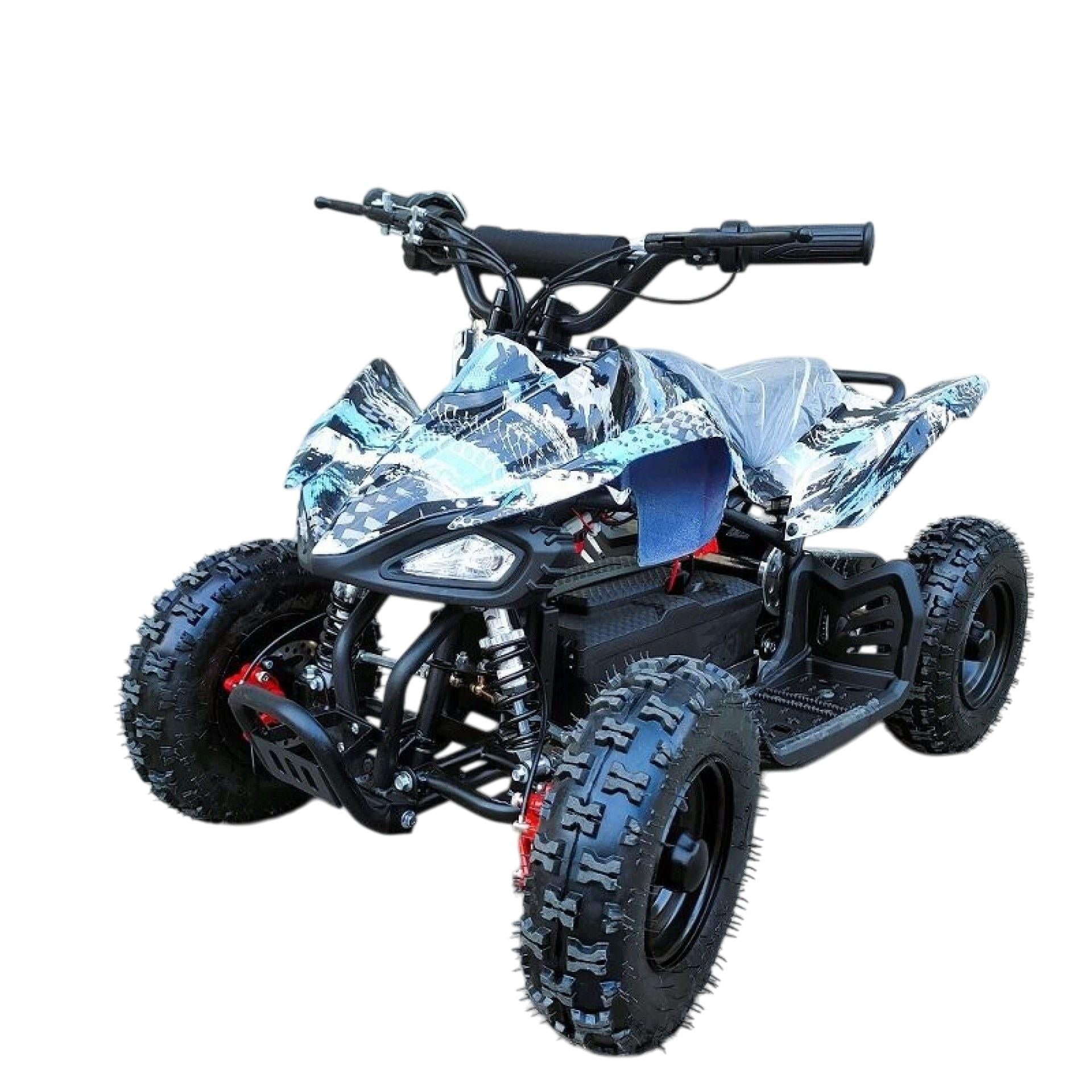 Квадроцикл електричний дитячий Corso RS 1000W 48V/12Ah Біло-синій
