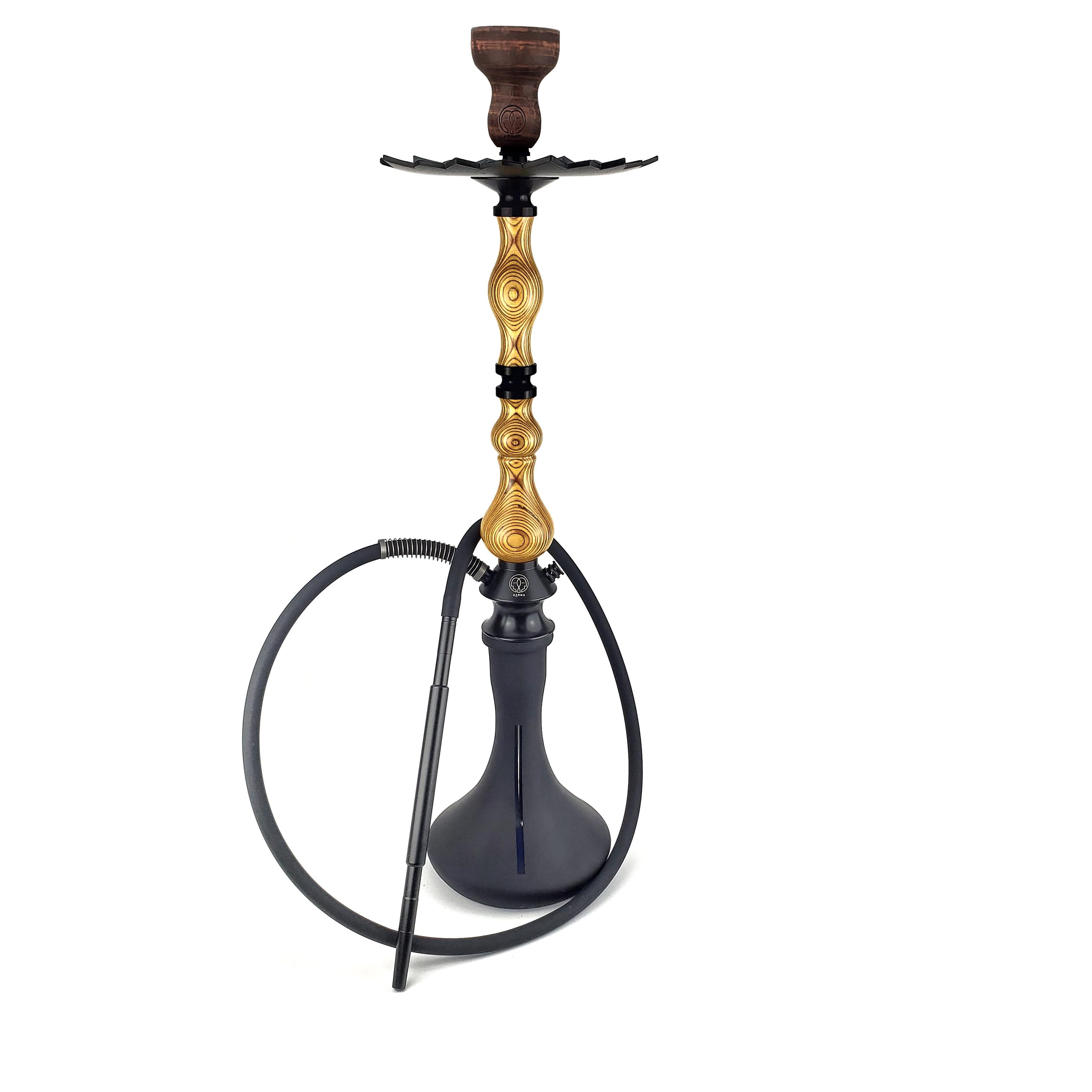 Кальян Karma Hookah 0.0 Yellow с колбой Craft Black Matt (034-260) - фото 2