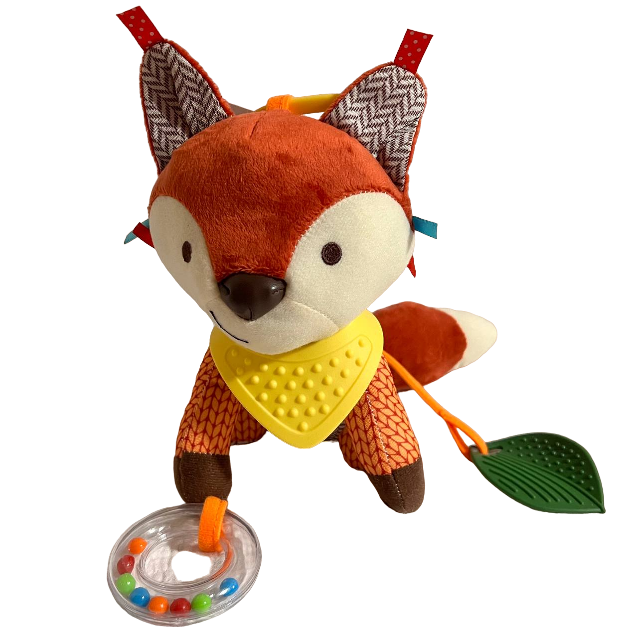 Погремушка на коляску с прорезывателем Лисенок (84852)