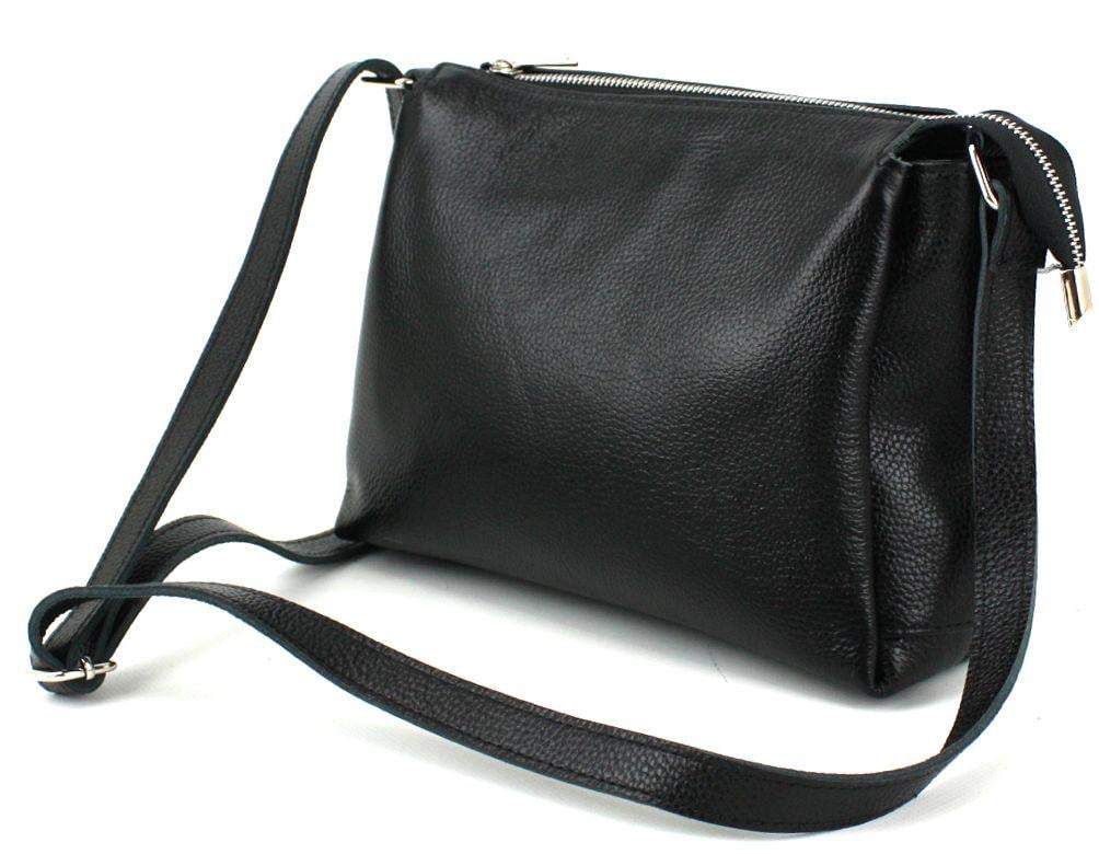 Сумка женская Borsacomoda кожаная Черный (813.023)