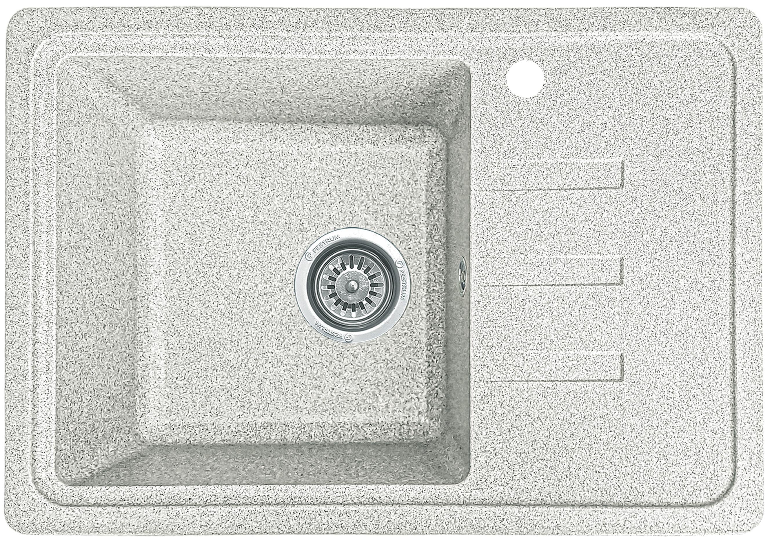 Мийка кухонна Valetti 35R 620x435 мм Тера