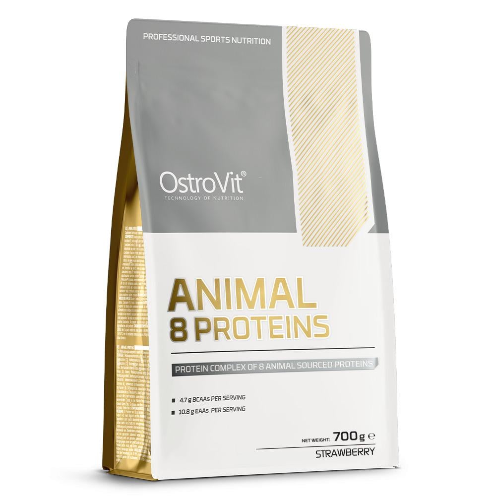 Протеин Ostrovit Animal 8 Proteins Strawberry 700 г