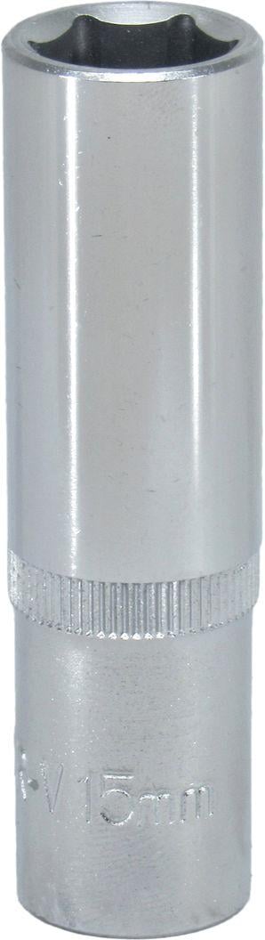 Головка торцевая высокая шестигранная Alloid 1/2 15 мм (ТГГ-41115М)
