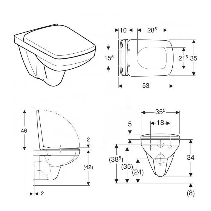 Унітаз підвісний Geberit Selnova 501.961.00.1 500.275.01.1+500.336.01.1 безобідковий (231776) - фото 4 Унітаз підвісний Geberit Selnova 501.961.00.1 500.275.01.1+500.336.01.1 безобідковий (231776) - фото 4