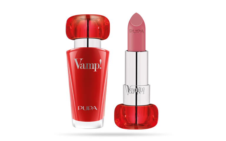 Помада губна Pupa Vamp!Lipstick Extreme Colour with Plumping treatment 204 Timelass Rose 35 г