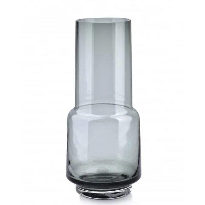 Ваза стеклянная Flora Serenite Grey 28 см (35230) Ваза стеклянная Flora Serenite Grey 28 см (35230)