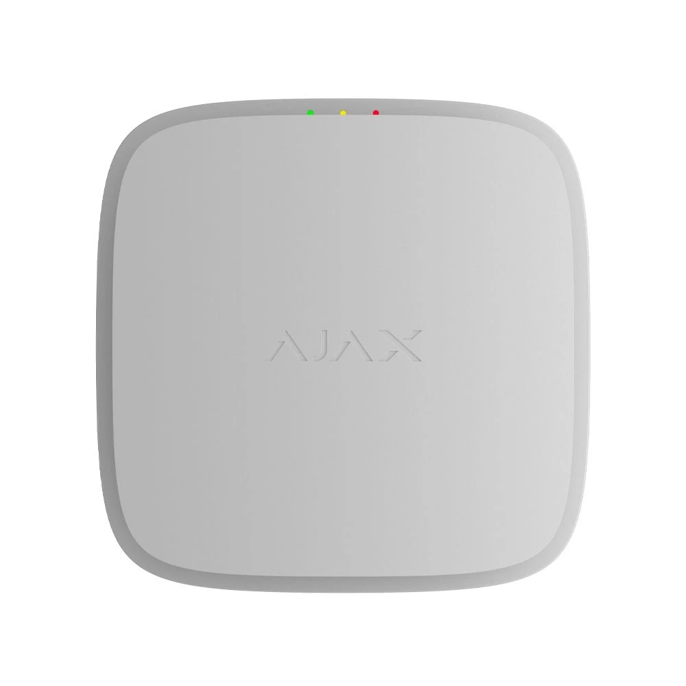 Пожарный извещатель точечный дымовой Ajax EN54 FireProtect Smoke/Sounder Jeweller беспроводной адресный White (3236809319)