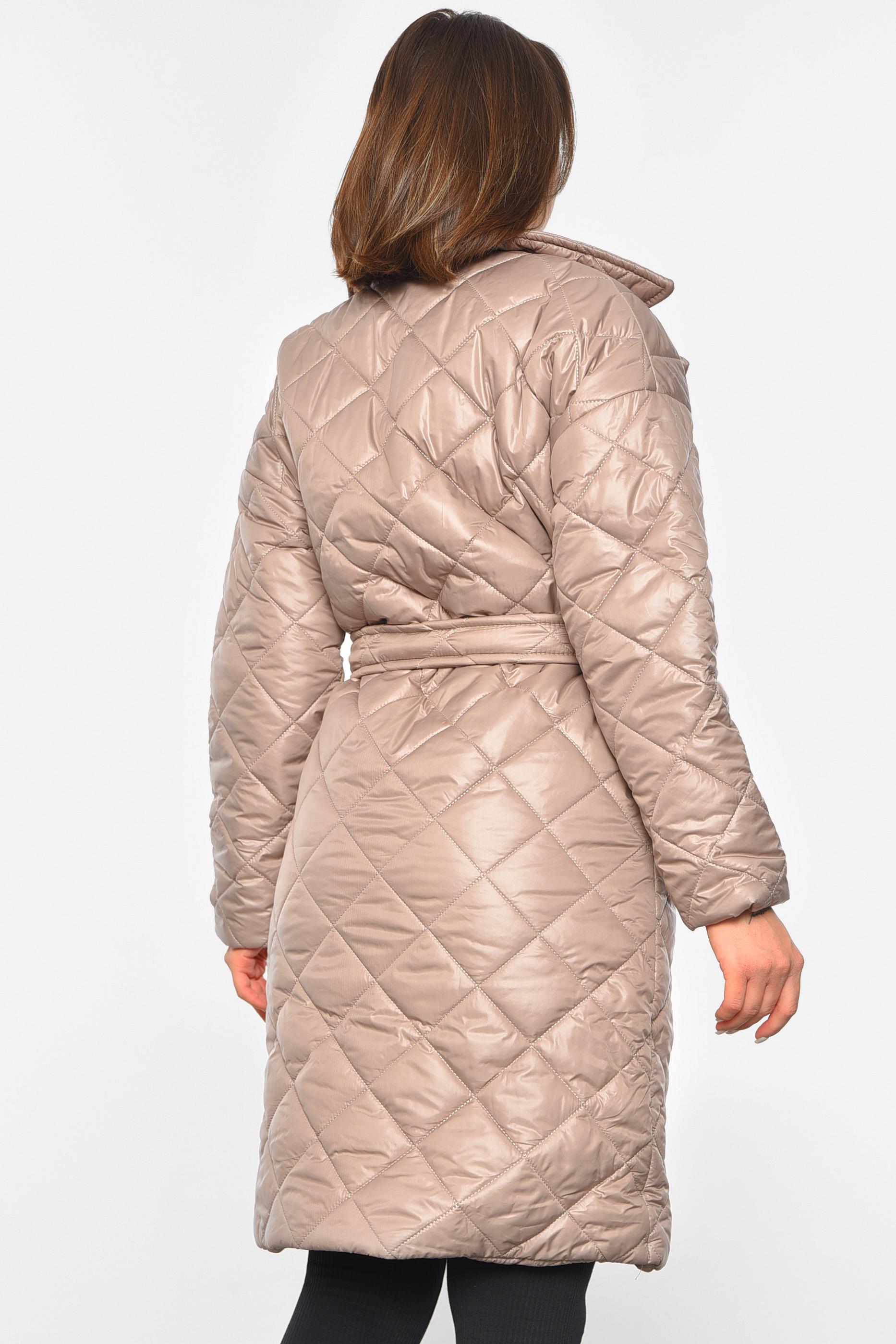 Куртка женская демисезонная S Темно-серый (190844) - фото 3