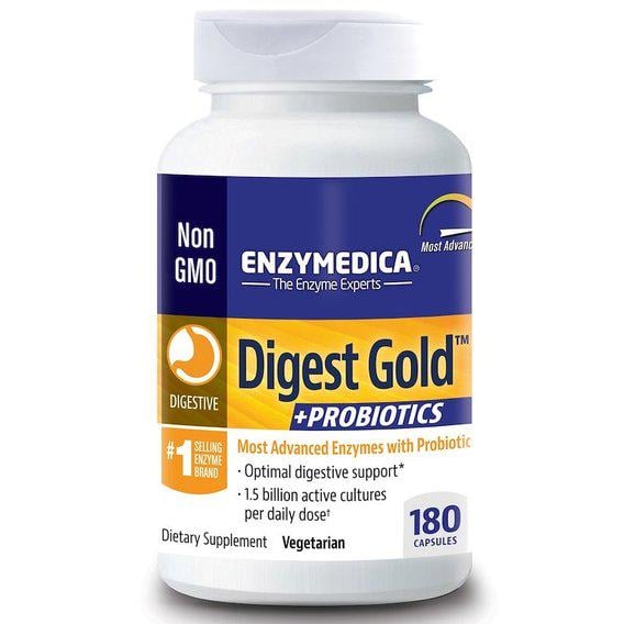 Пробіотик Enzymedica Digest Gold + Probiotics 180 Caps (ENZ-29091)