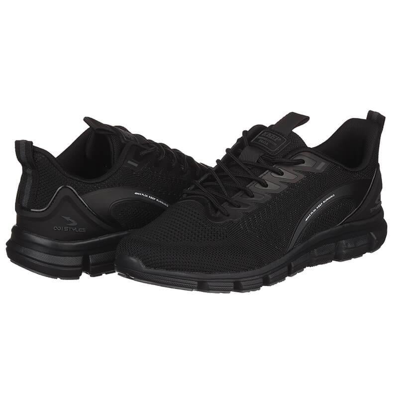 Кросівки чоловічі BaaS M7393-1C текстиль р. 44 Чорний (03340)