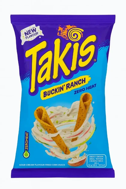 Чипсы Takis Buckin' Ranch Rolled Tortilla Chips 100 г (2321917491) Чипсы Takis Buckin' Ranch Rolled Tortilla Chips 100 г (2321917491)