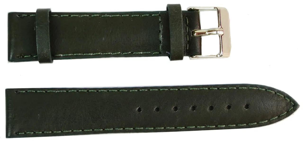 Ремінь для годинника Mykhail Ikhtyar 20 мм Хакі (S801-20S)