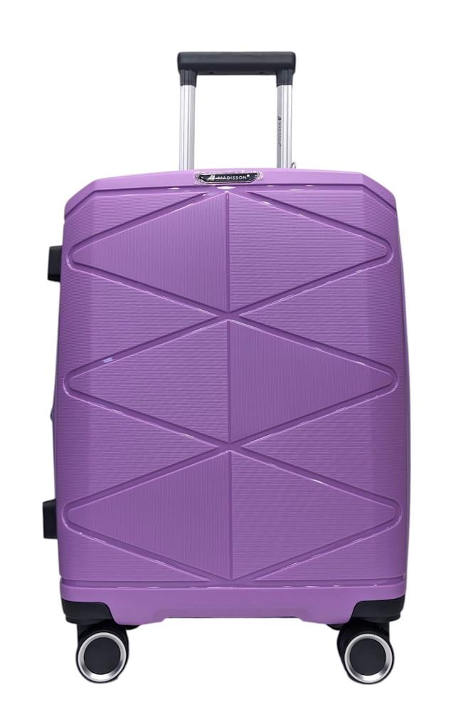 Валіза мала під ручну поклажу Madisson Snowball 51304 поліпропілен S Бузковий - фото 8