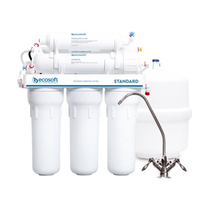 Фильтр обратного осмоса Ecosoft Standard 6-50 M c минерализатором (MO650MECOSTD) - фото 6 Фильтр обратного осмоса Ecosoft Standard 6-50 M c минерализатором (MO650MECOSTD) - фото 6