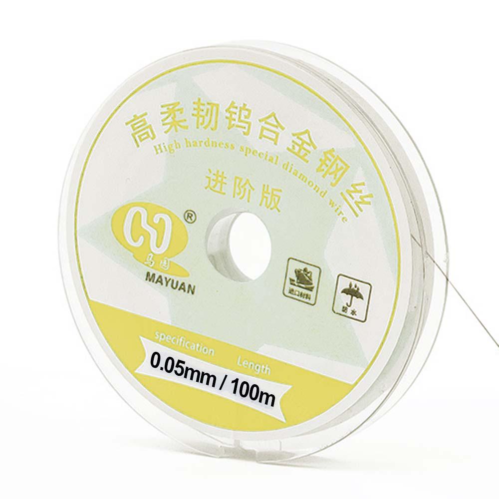 Струна для разделения дисплейных модулей MaYuan MY-100J 0,05 мм 100 м (2000996196082) Струна для разделения дисплейных модулей MaYuan MY-100J 0,05 мм 100 м (2000996196082)