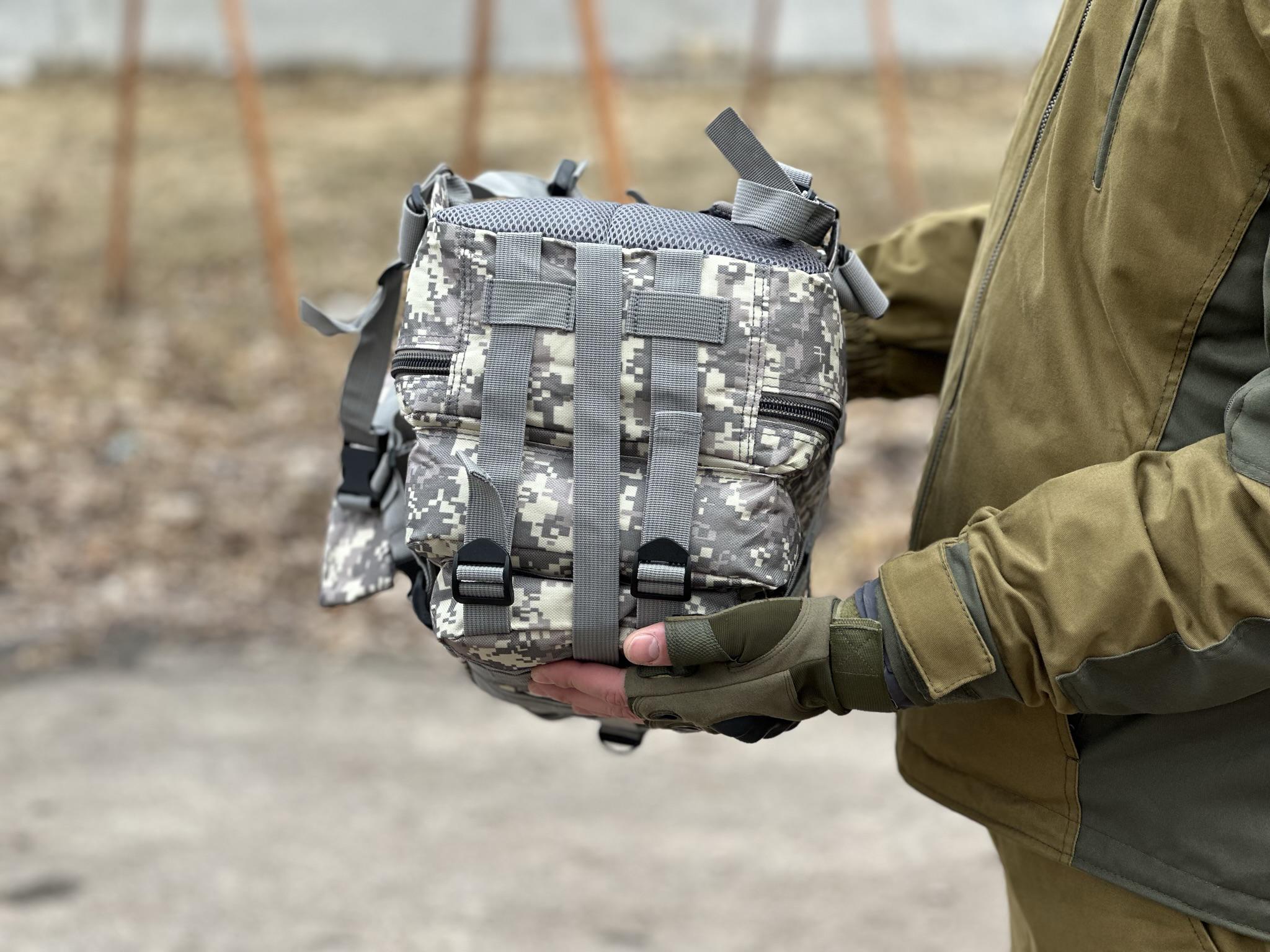 Рюкзак армійський Tactic 25 л Піксель (ta25-pixel) - фото 9 Рюкзак армійський Tactic 25 л Піксель (ta25-pixel) - фото 9