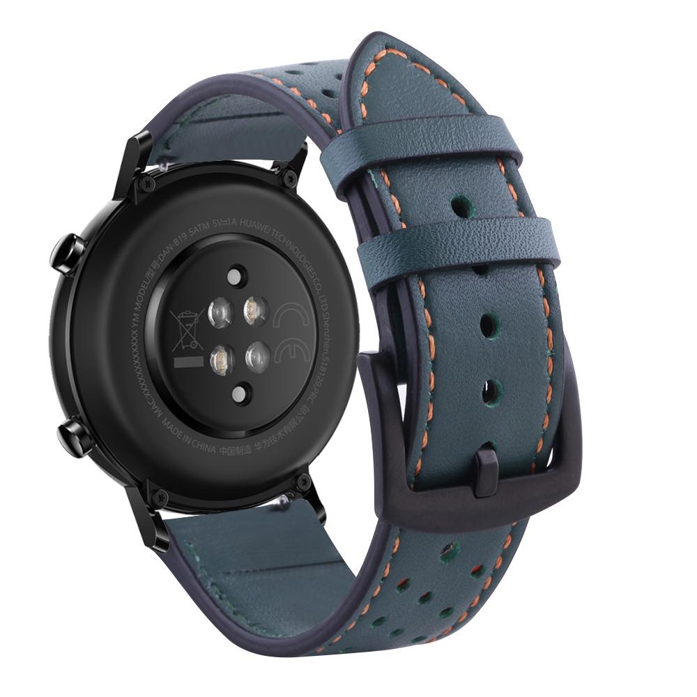 Ремешок кожаный Classico для Huawei Watch GT 2 42 мм Khaki (20628) - фото 1 Ремешок кожаный Classico для Huawei Watch GT 2 42 мм Khaki (20628) - фото 1