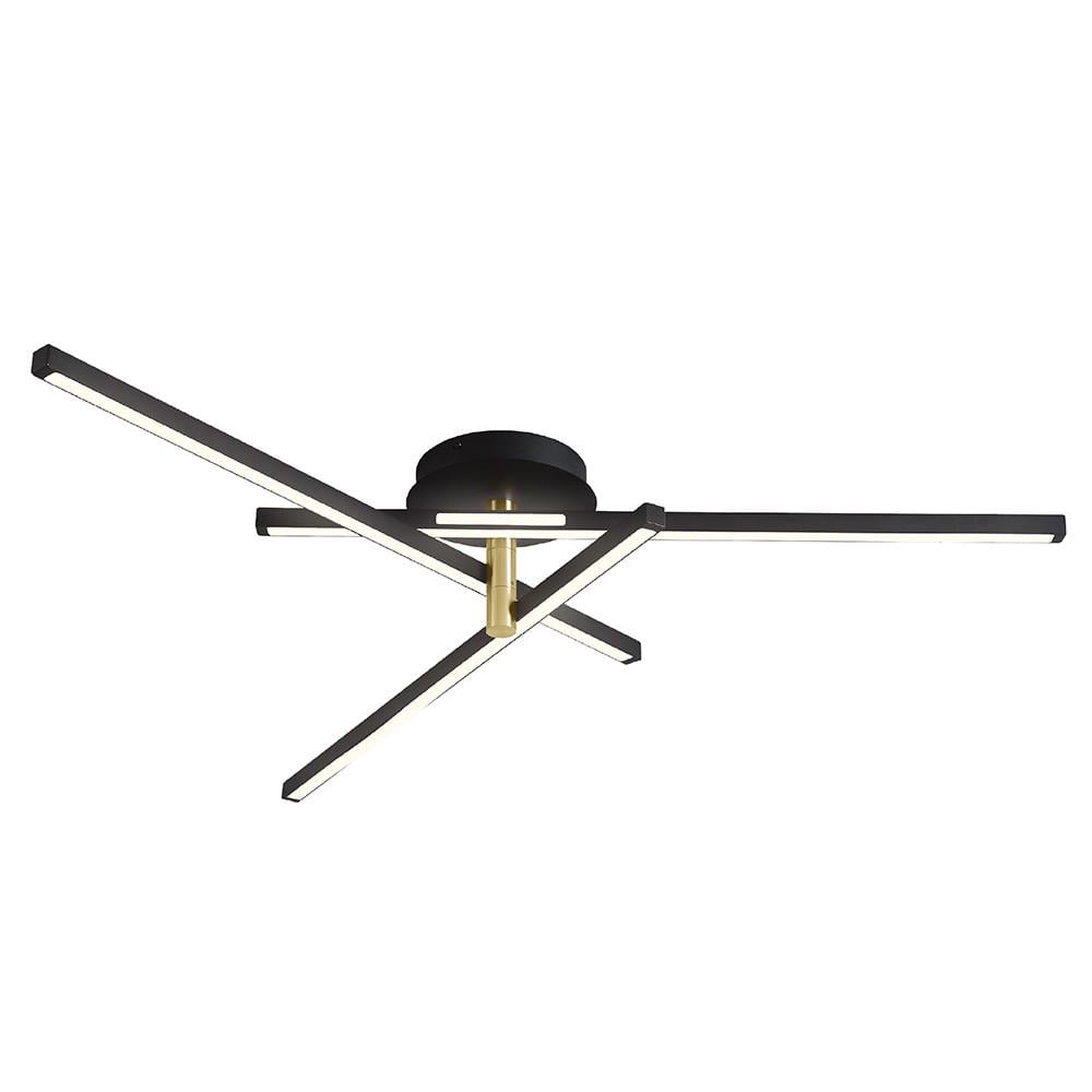 Светильник Violux LED RIXOS 60W 4000K IP20 поворотный Песочно-черный/Золото (200170) Светильник Violux LED RIXOS 60W 4000K IP20 поворотный Песочно-черный/Золото (200170)