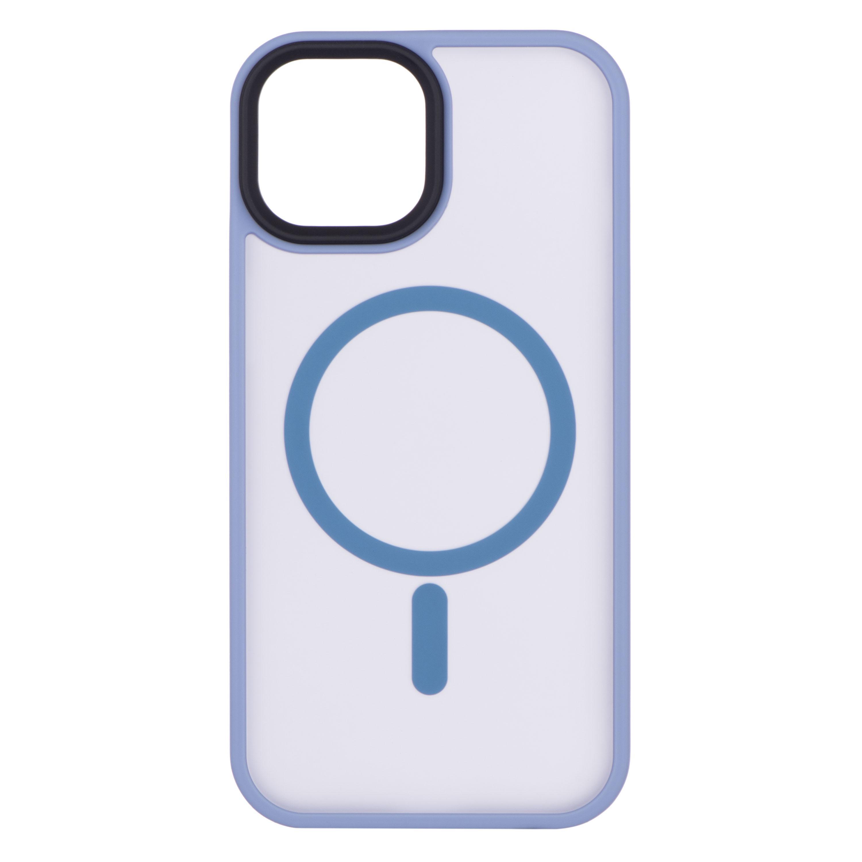 Чохол 2E Basic для iPhone 15 Soft Touch MagSafe Cover Light Blue (ERC-2E-IPH-15-OCLS-LB)