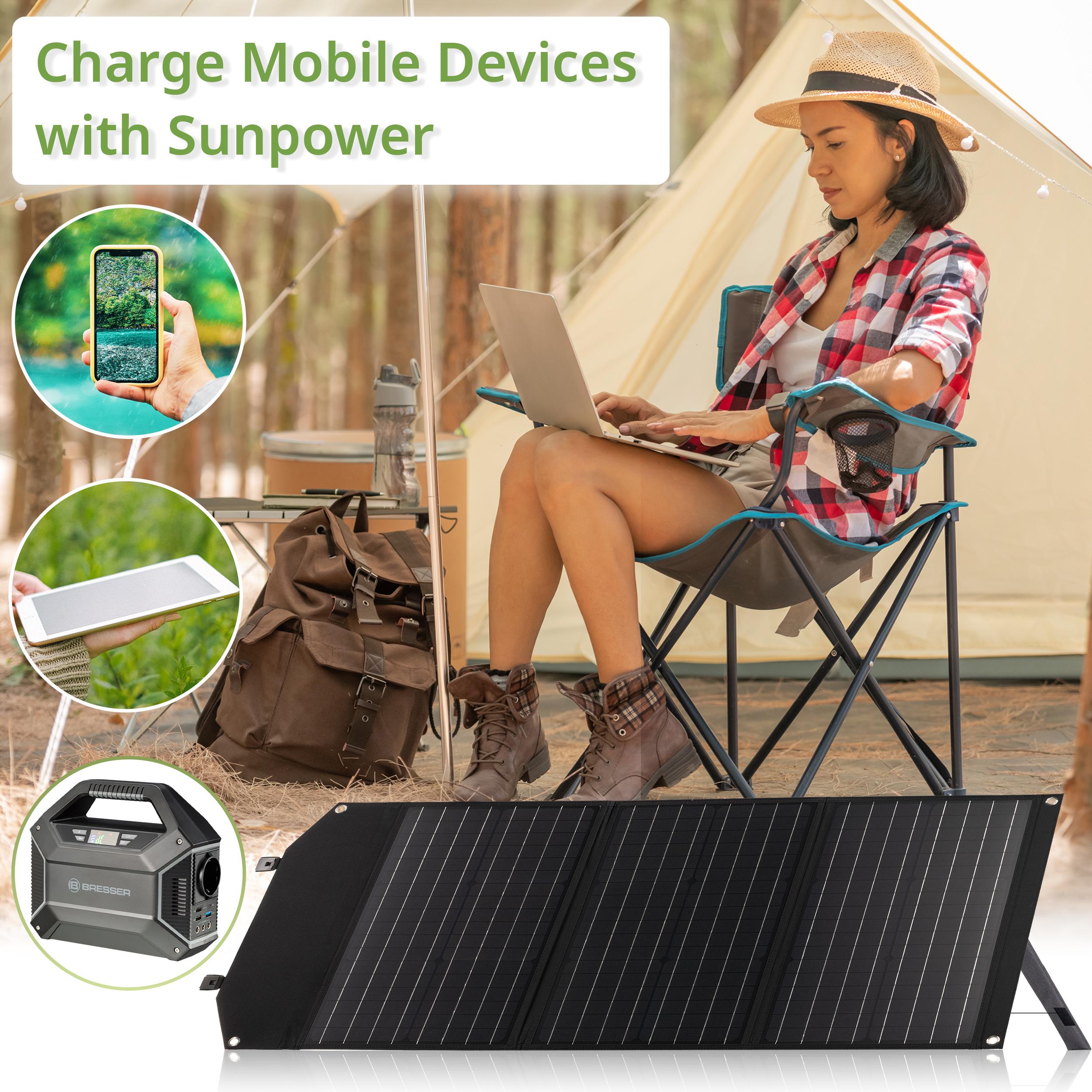 Сонячна панель Bresser Mobile Solar Charger USB DC 60 Вт (3810050) - фото 10