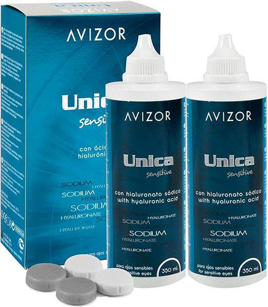 Раствор мультифункциональный Avizor Unica Sensitive 350 мл 2 шт.